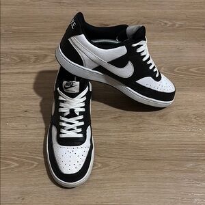 Nike Court Vision Low Black/White M10.5